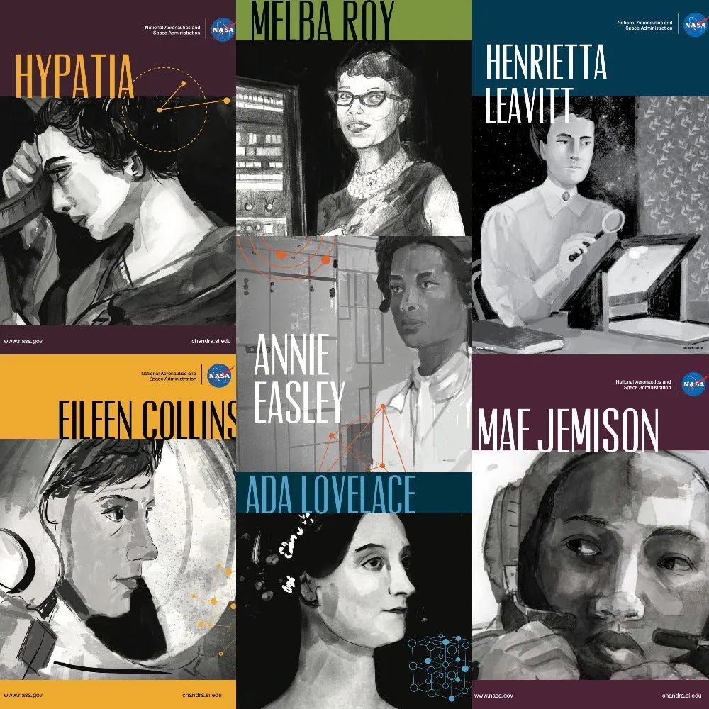 Women in Science Postcard Set