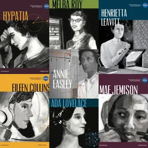 Women in Science Postcard Set