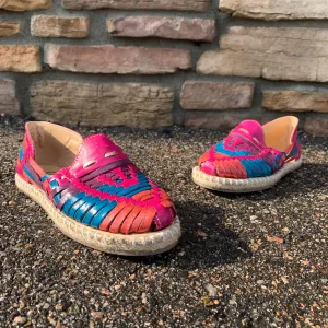 Women Pink Mexican Handmade Sandles