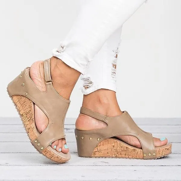 Women Sandals Wedges Shoes Women High Heels Sandals