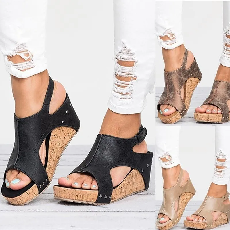 Women Sandals Wedges Shoes Women High Heels Sandals