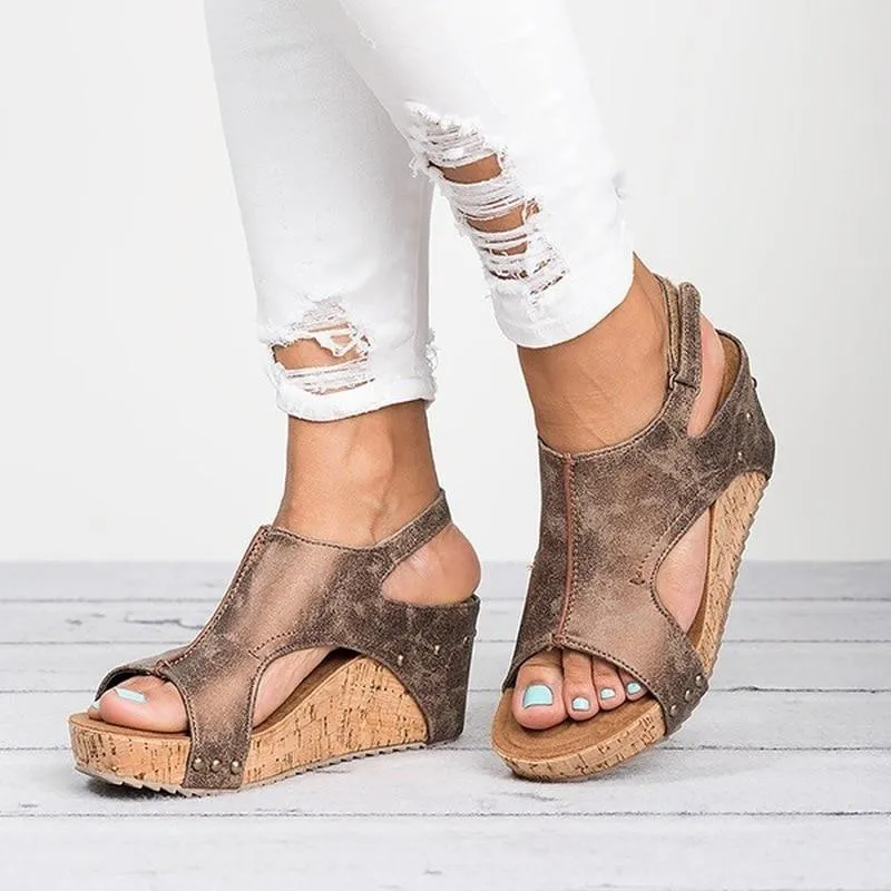 Women Sandals Wedges Shoes Women High Heels Sandals