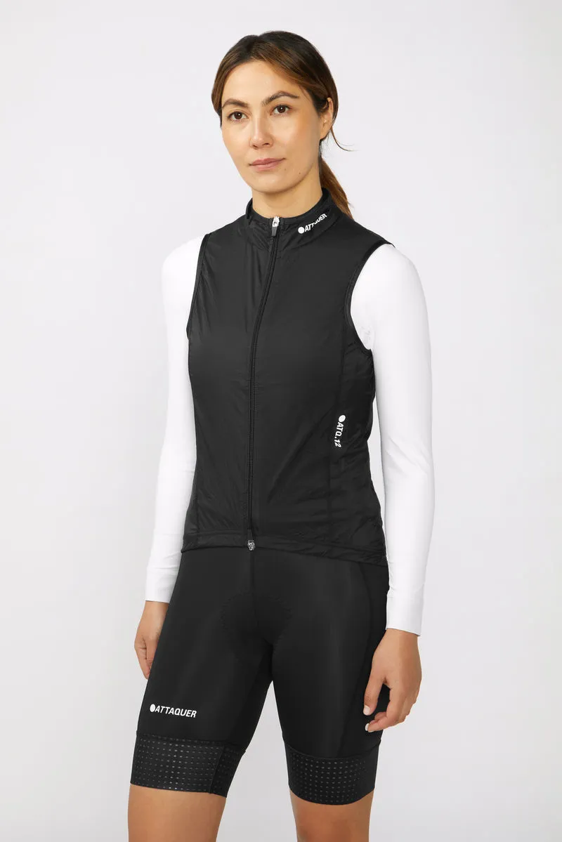 Women's A-Line Lightweight Gilet Black
