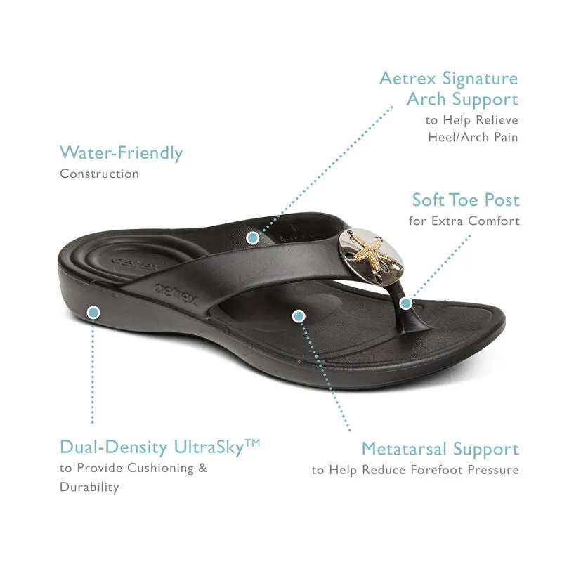 WOMEN'S AETREX MAUI STARFISH | IVORY