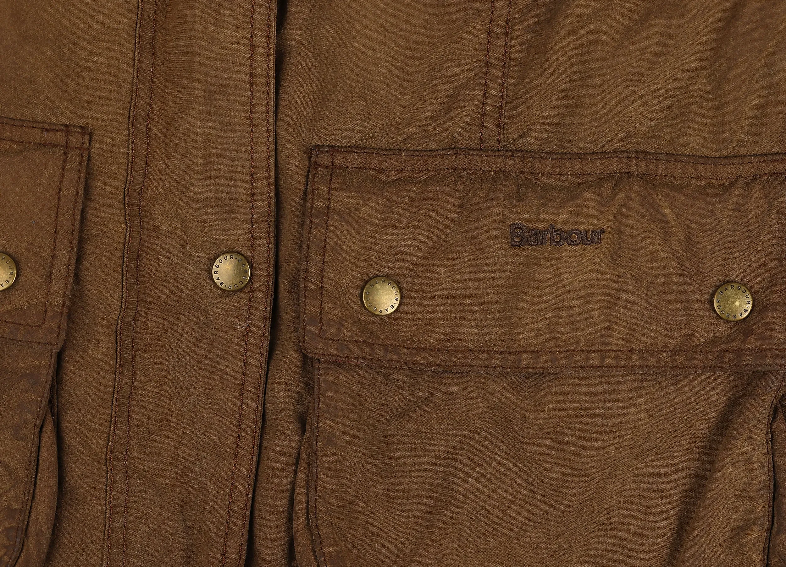 Women's Barbour Vintage Beadnell Wax Jacket - Brown - Women's M