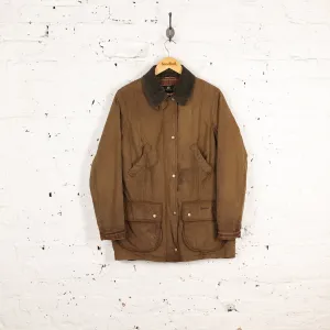 Women's Barbour Vintage Beadnell Wax Jacket - Brown - Women's M