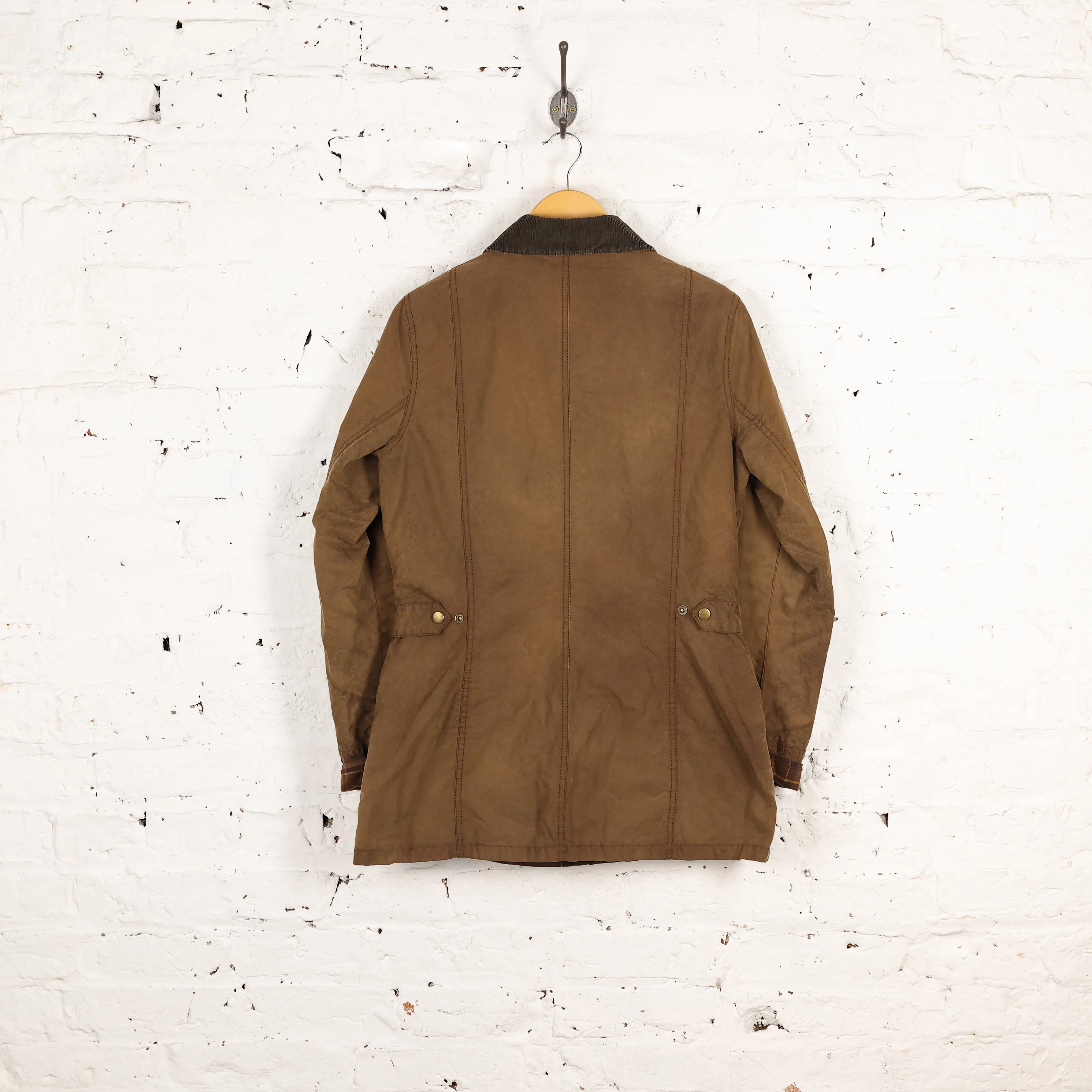 Women's Barbour Vintage Beadnell Wax Jacket - Brown - Women's M