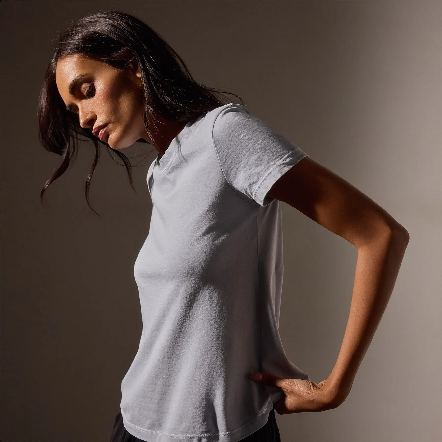 Women's Classic T Shirt Gift Set - Black/White/Grey Glacier/Light Tan Pigment