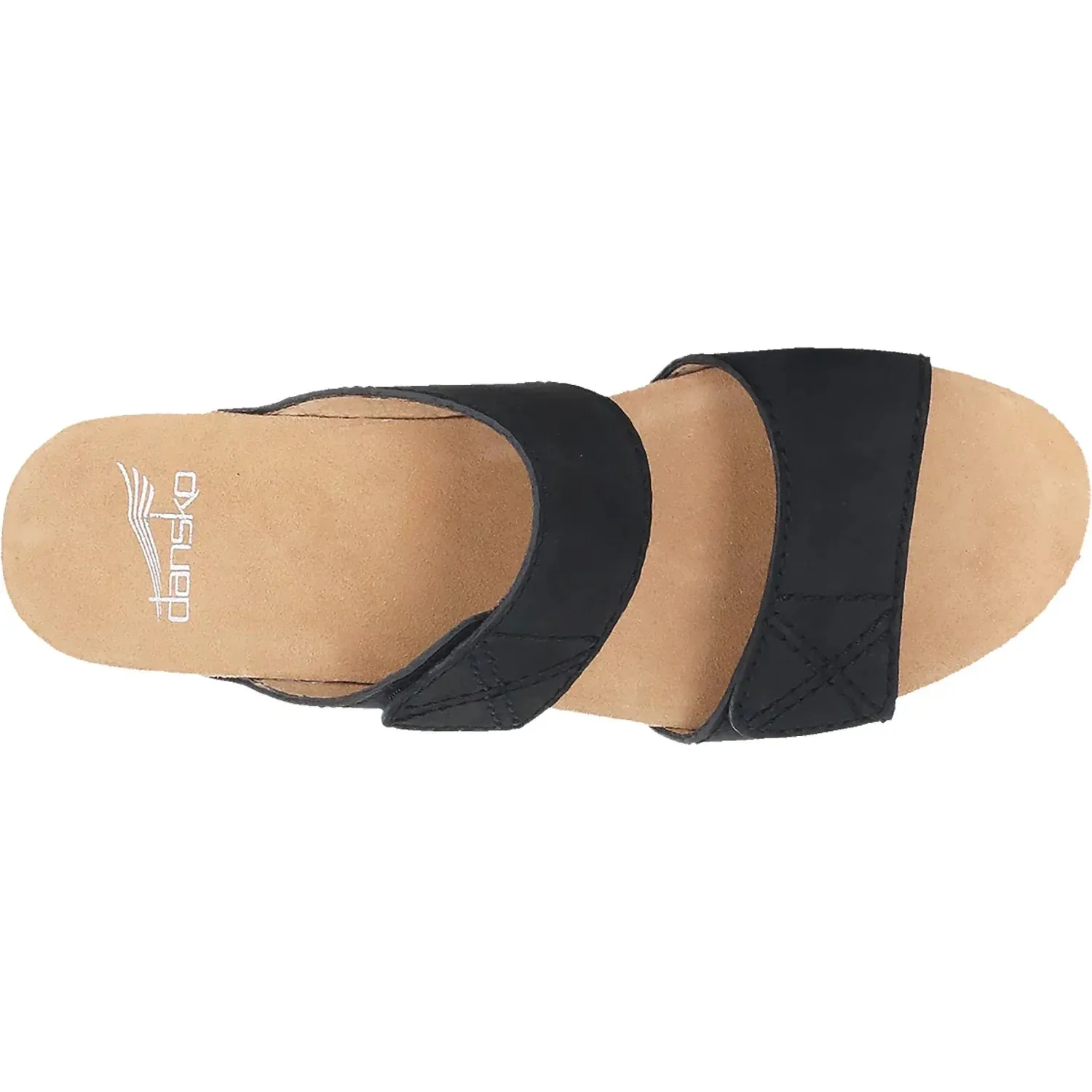 WOMEN'S DANSKO MADDY | BLACK MILLED NUBUCK