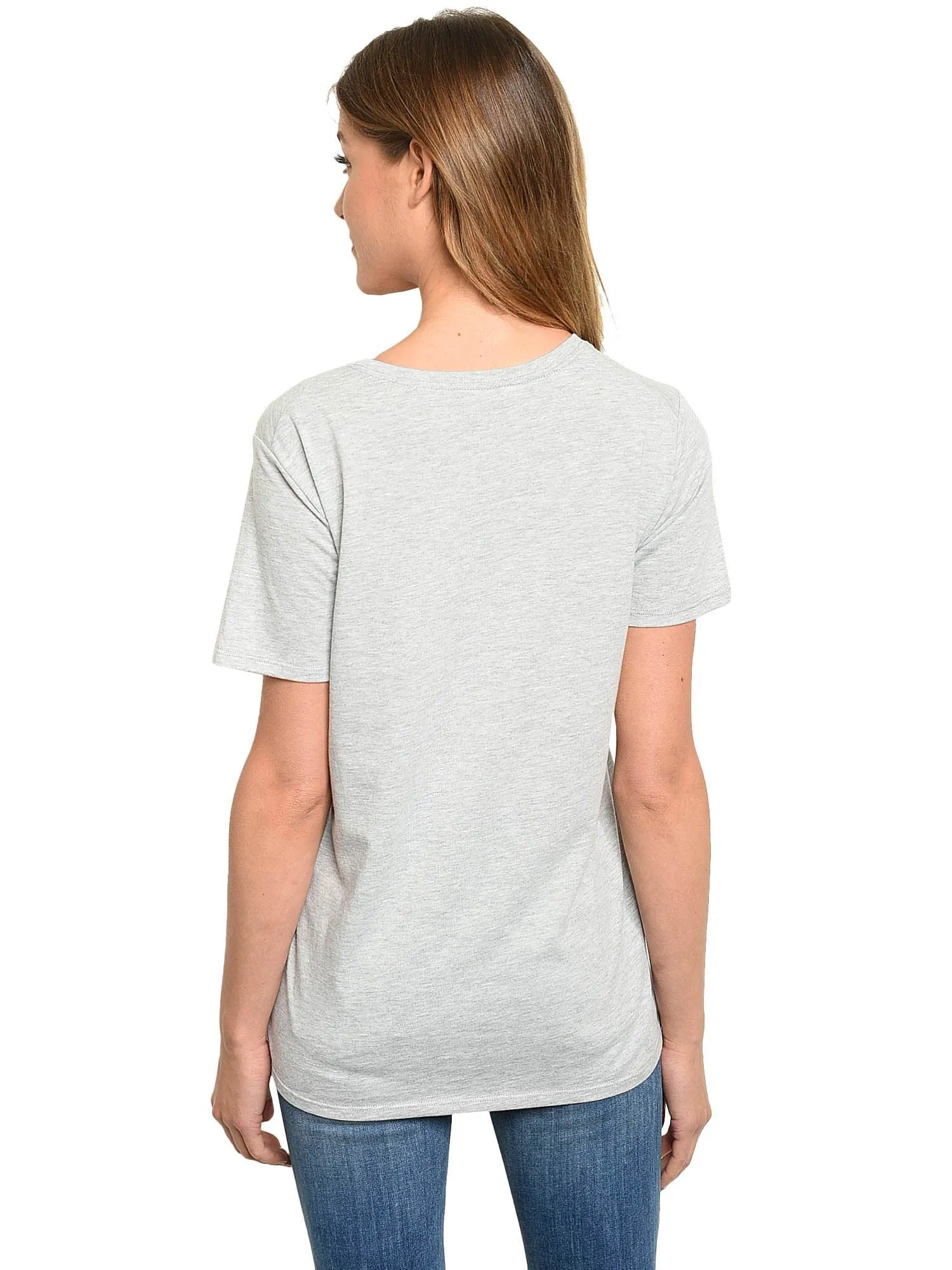 Women's Disney Eeyore Just Chilling T-Shirt Gray SMALL