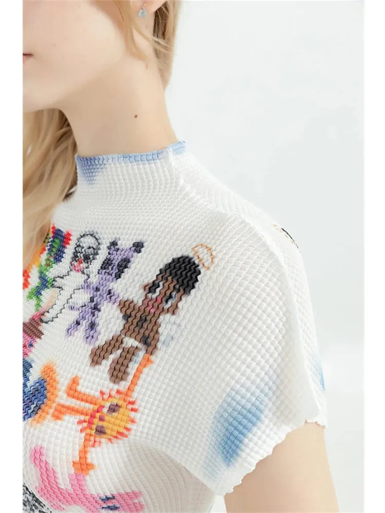 Women's Harajuku Korean Y2K Graphic Print Tee – Vintage Summer Streetwear