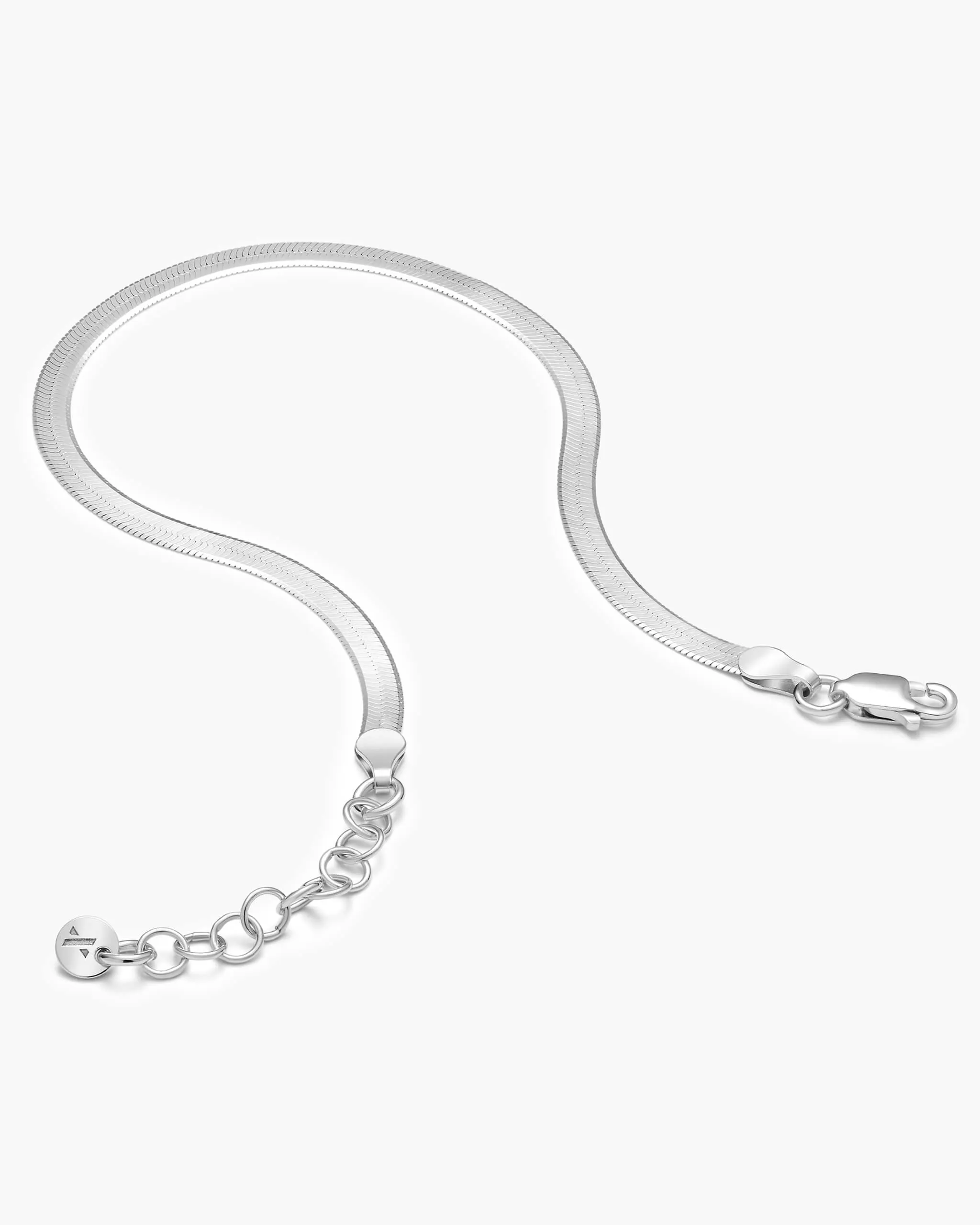 Women's Herringbone Chain Bracelet - 3mm