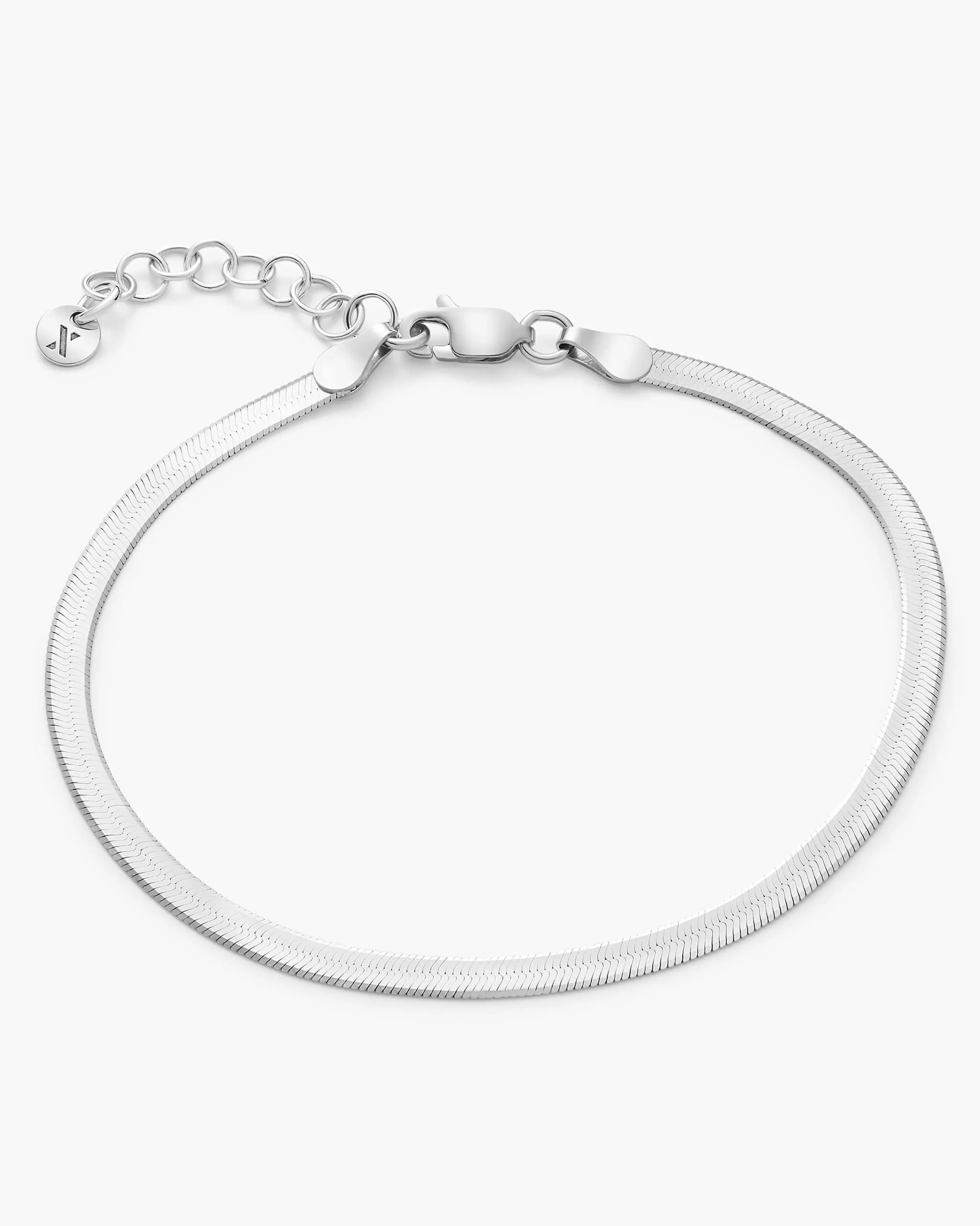 Women's Herringbone Chain Bracelet - 3mm