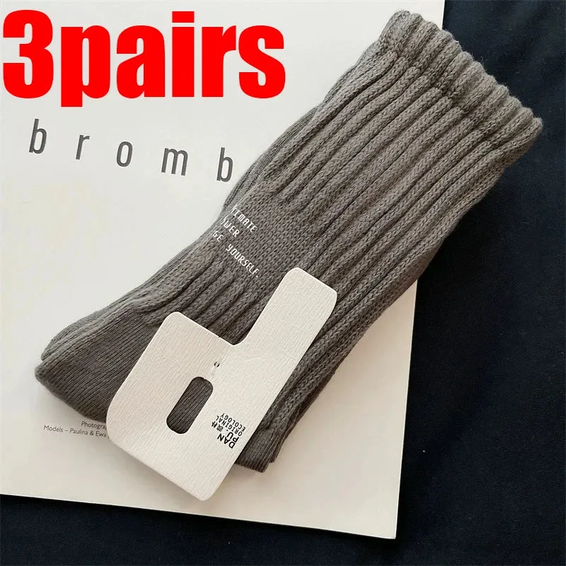 Women's Letter Medium Tube Socks