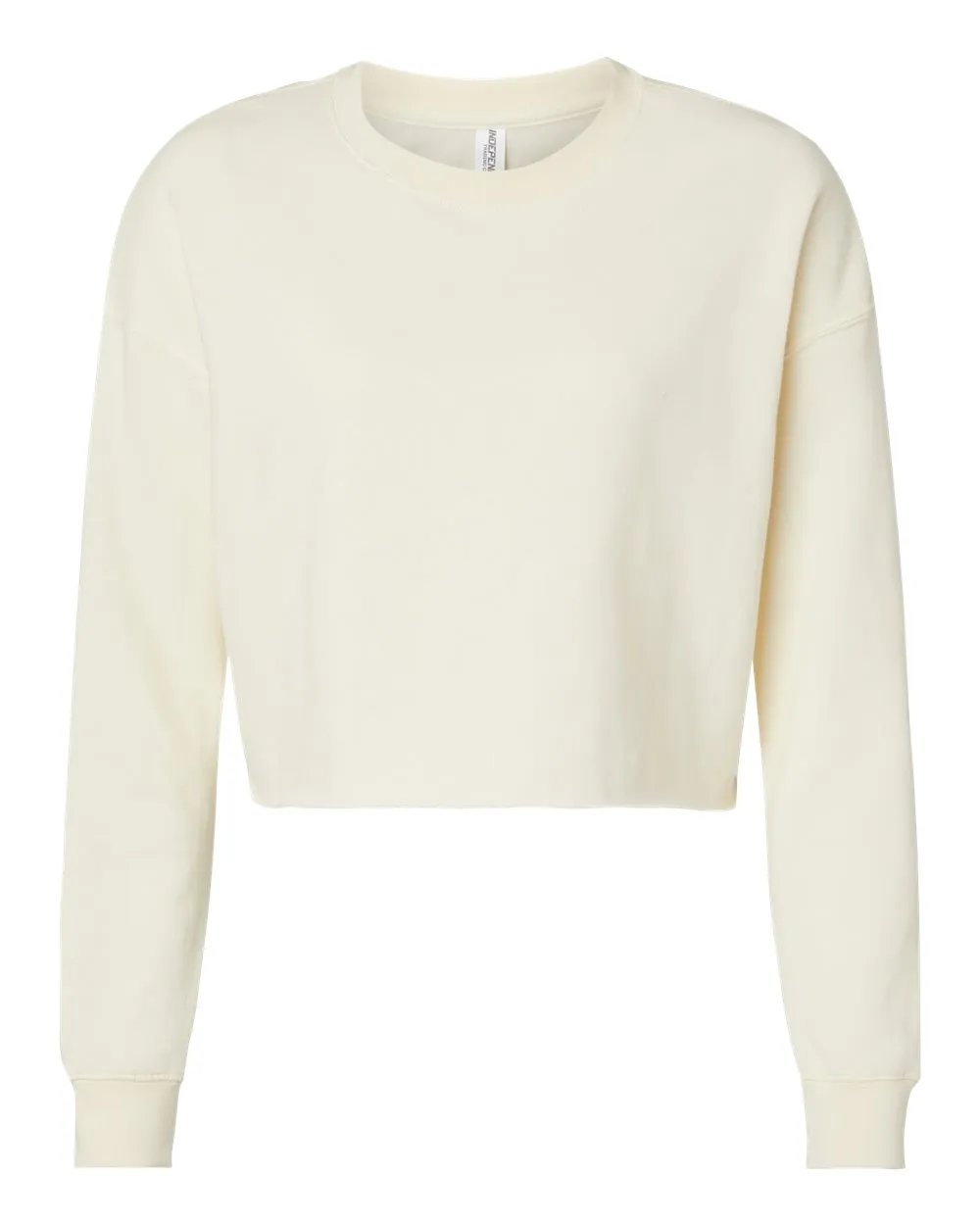 Women's Lightweight Cropped Crew Pullover