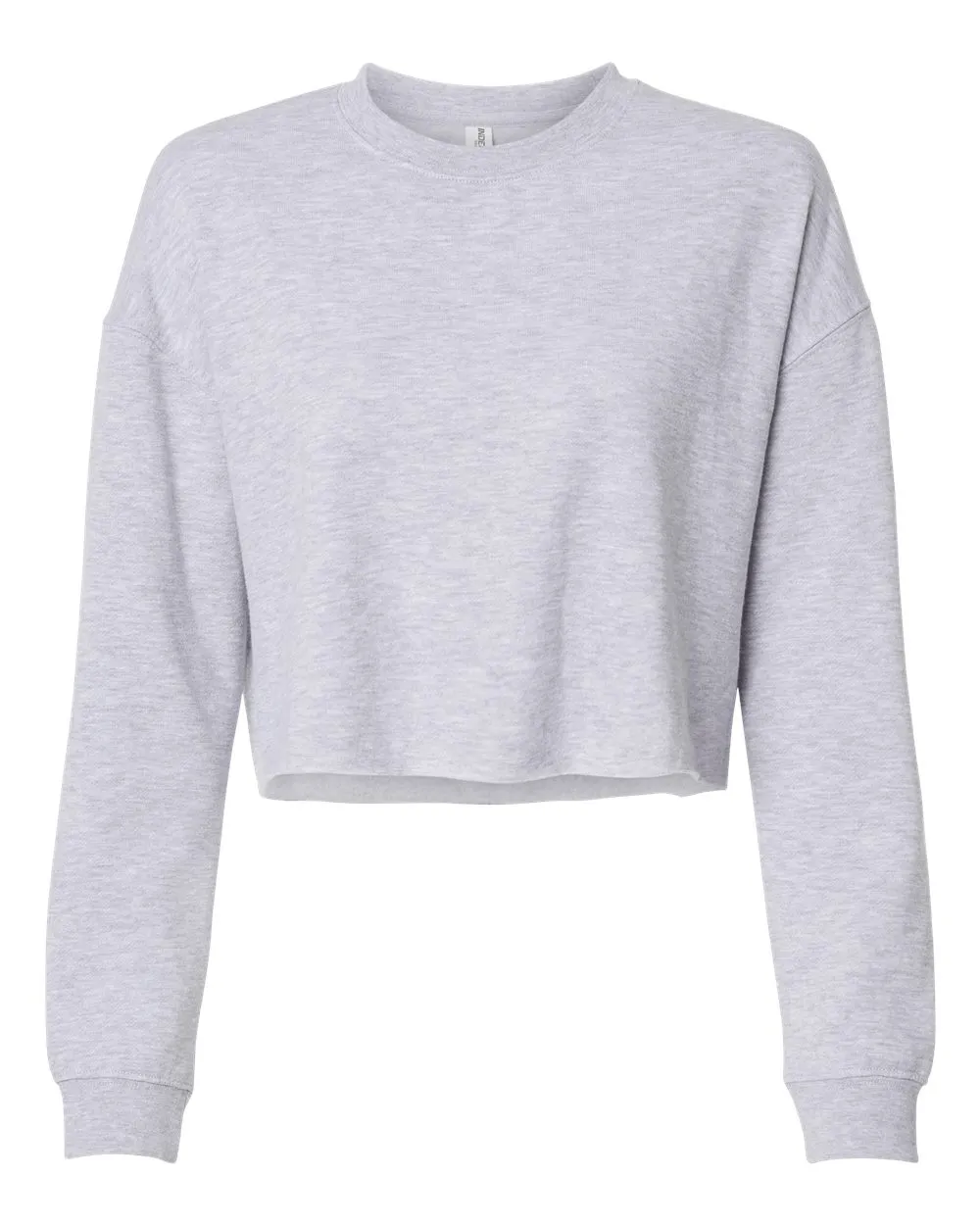 Women's Lightweight Cropped Crew Pullover