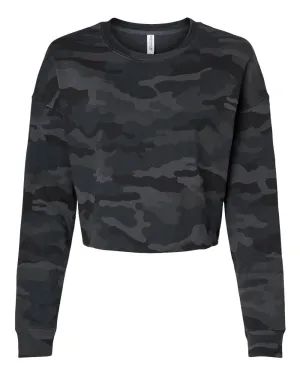Women's Lightweight Cropped Crew Pullover