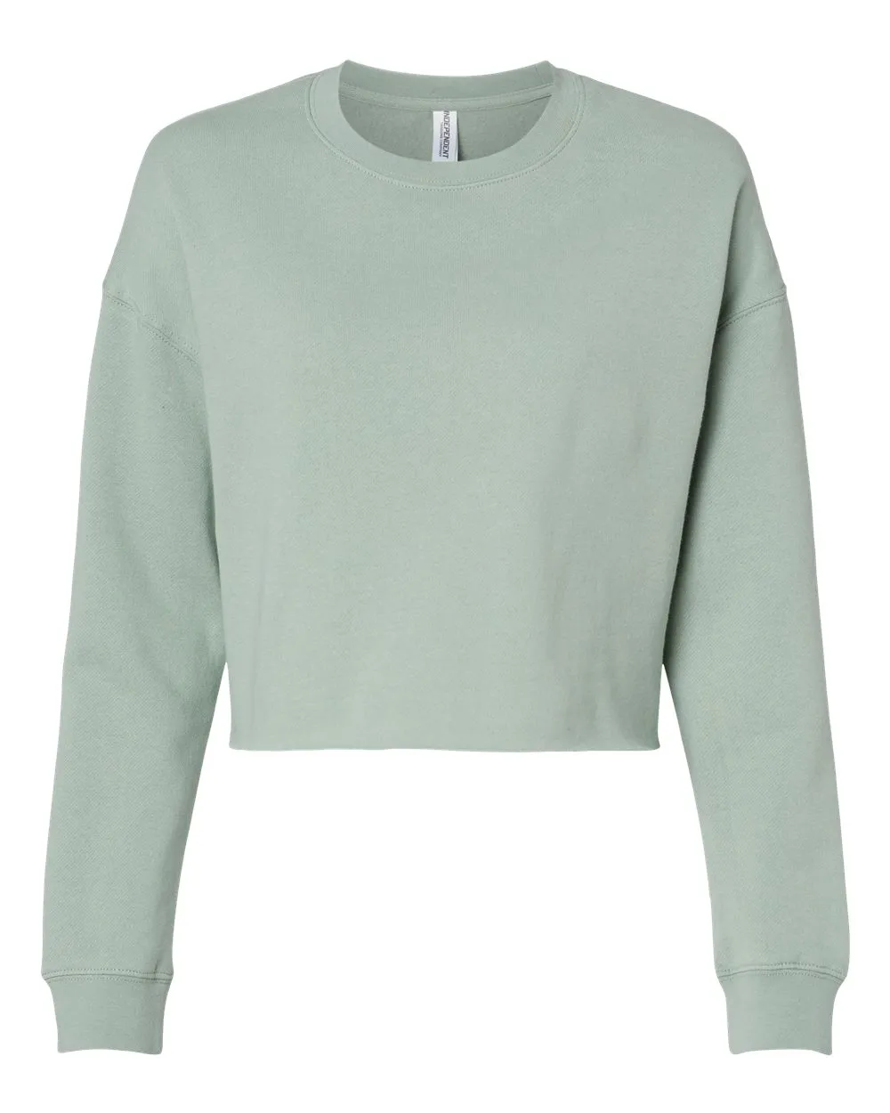 Women's Lightweight Cropped Crew Pullover