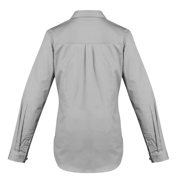 Women's Lightweight Tradie Long Sleeve Shirt by Syzmik Workwear - Style ZWL121