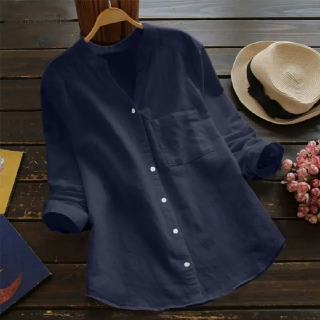 Women's Long Sleeve Vintage Shirt | Oversized
