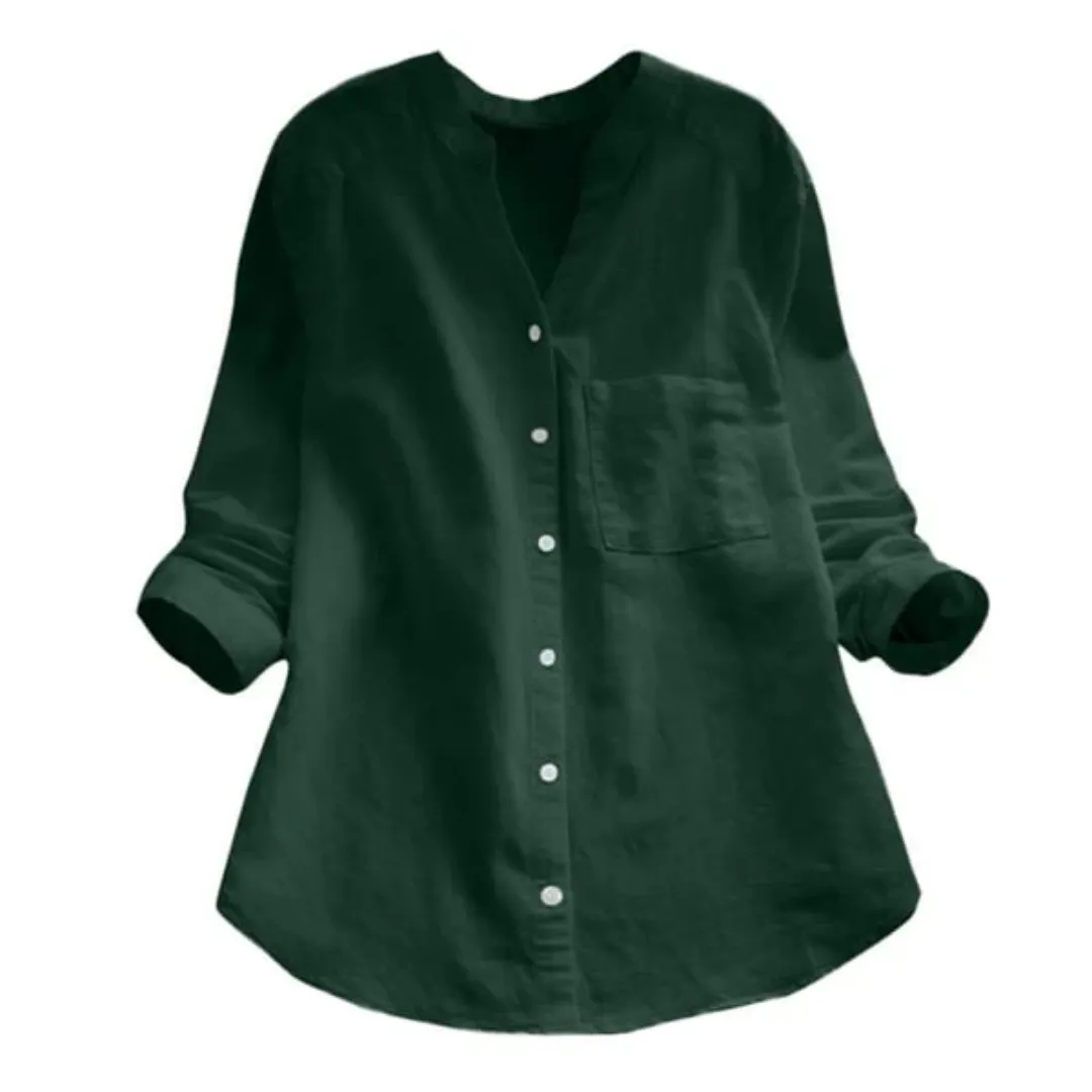 Women's Long Sleeve Vintage Shirt | Oversized