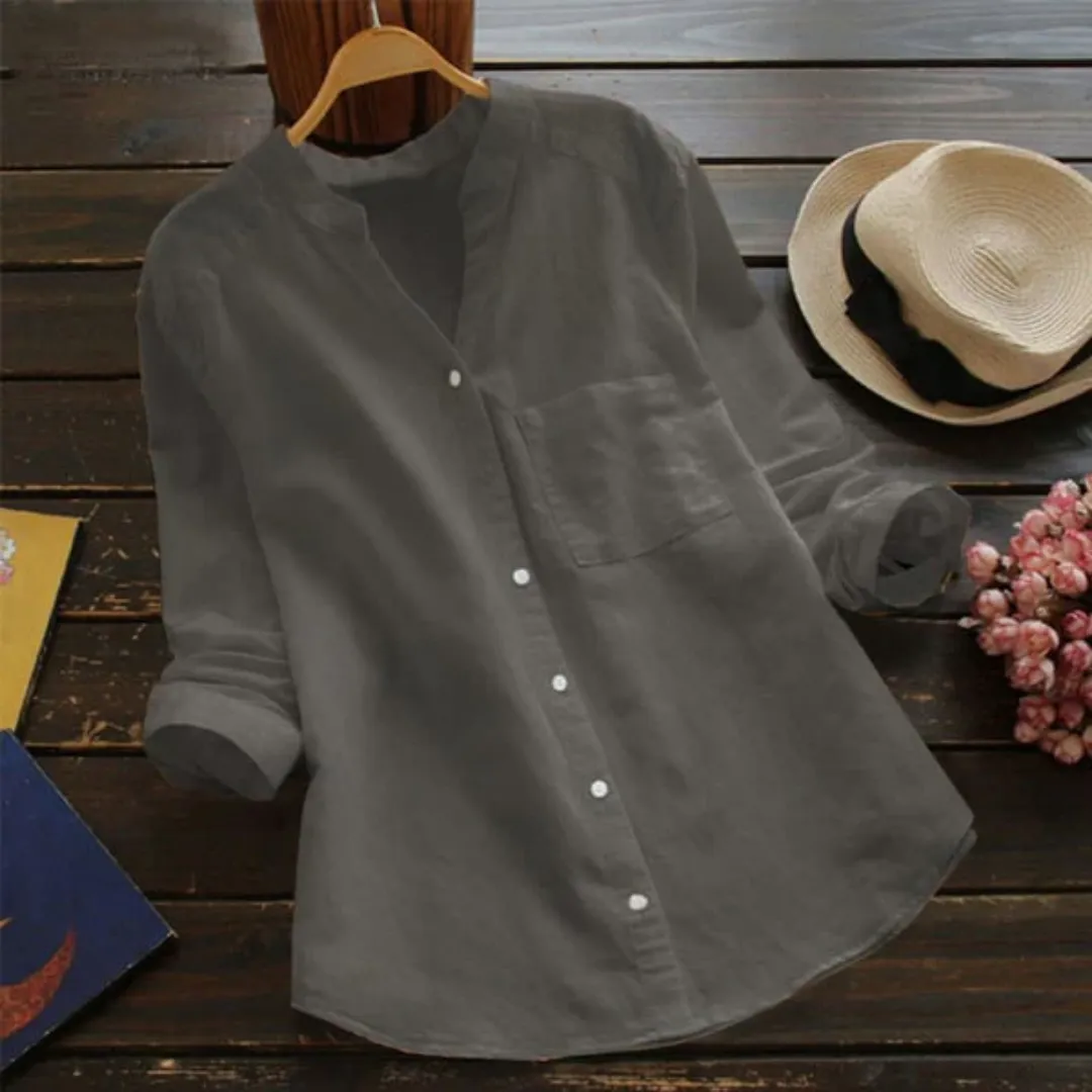 Women's Long Sleeve Vintage Shirt | Oversized