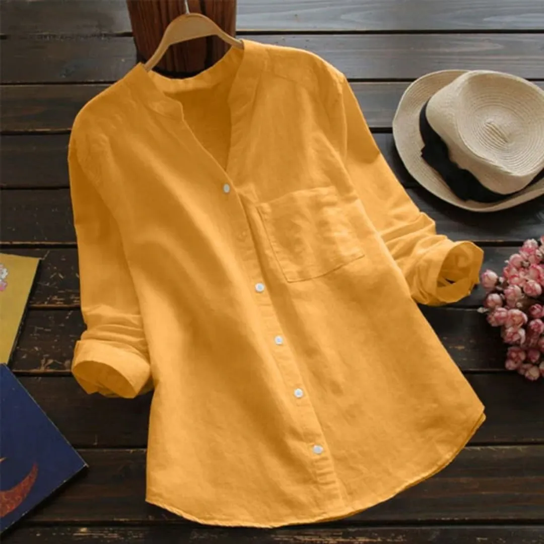 Women's Long Sleeve Vintage Shirt | Oversized