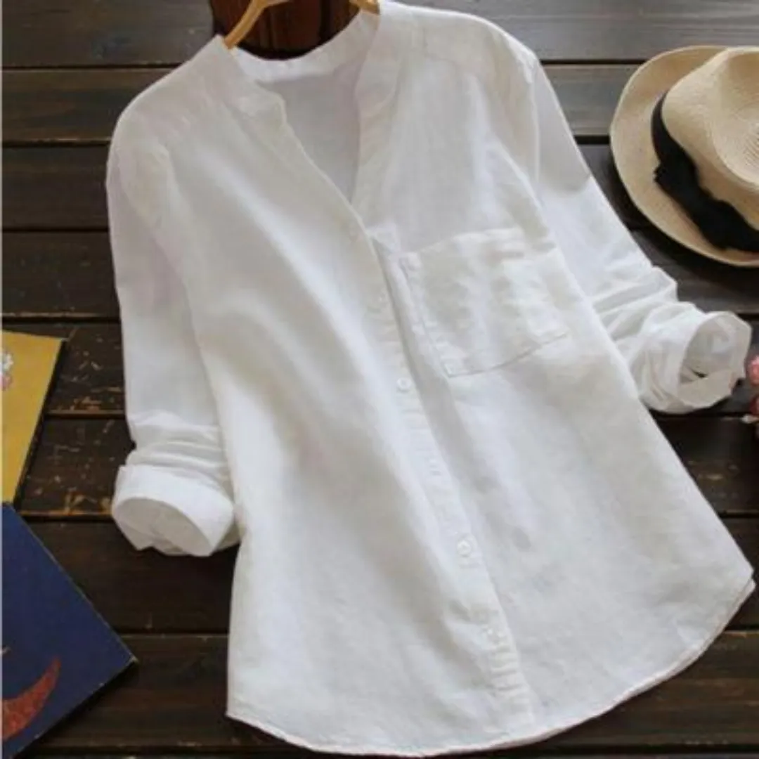 Women's Long Sleeve Vintage Shirt | Oversized