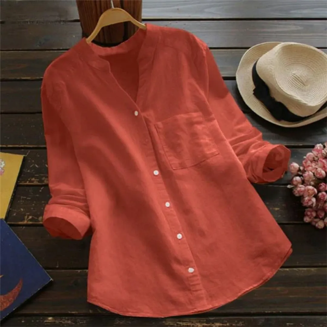 Women's Long Sleeve Vintage Shirt | Oversized