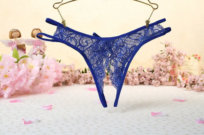 Women's Nylon Lace Thong Lightweight