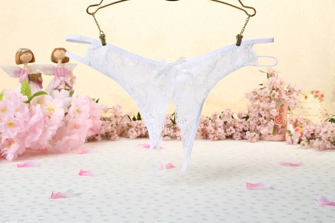 Women's Nylon Lace Thong Lightweight