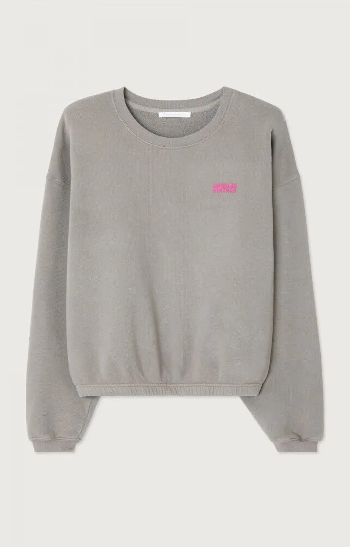 WOMEN'S SWEATSHIRT IZUBIRD - VINTAGE BEAVER