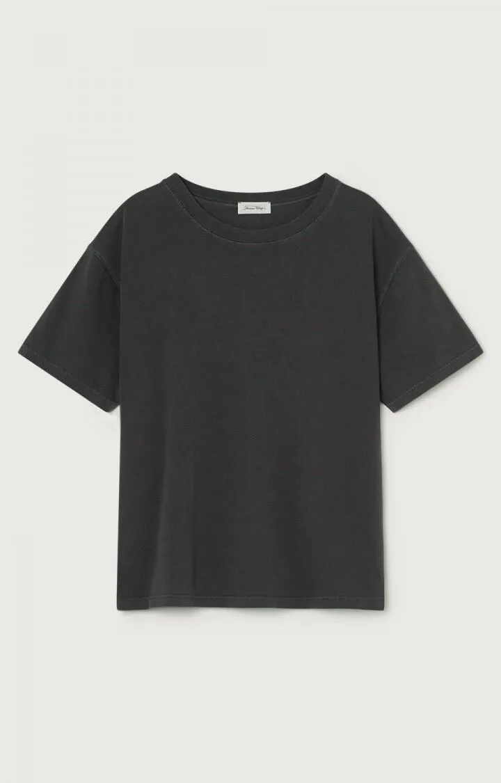 WOMEN'S T-SHIRT SS FIZVALLEY - VINTAGE CARBON