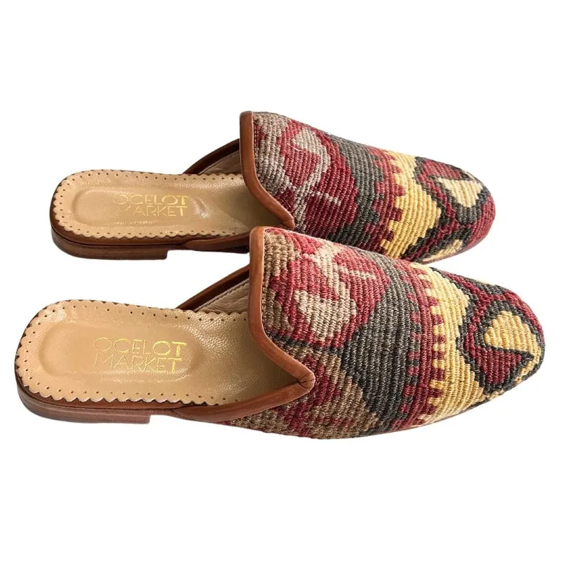 Women's Turkish Kilim Mule 10 US