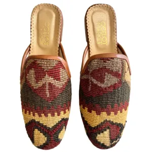 Women's Turkish Kilim Mule 10 US