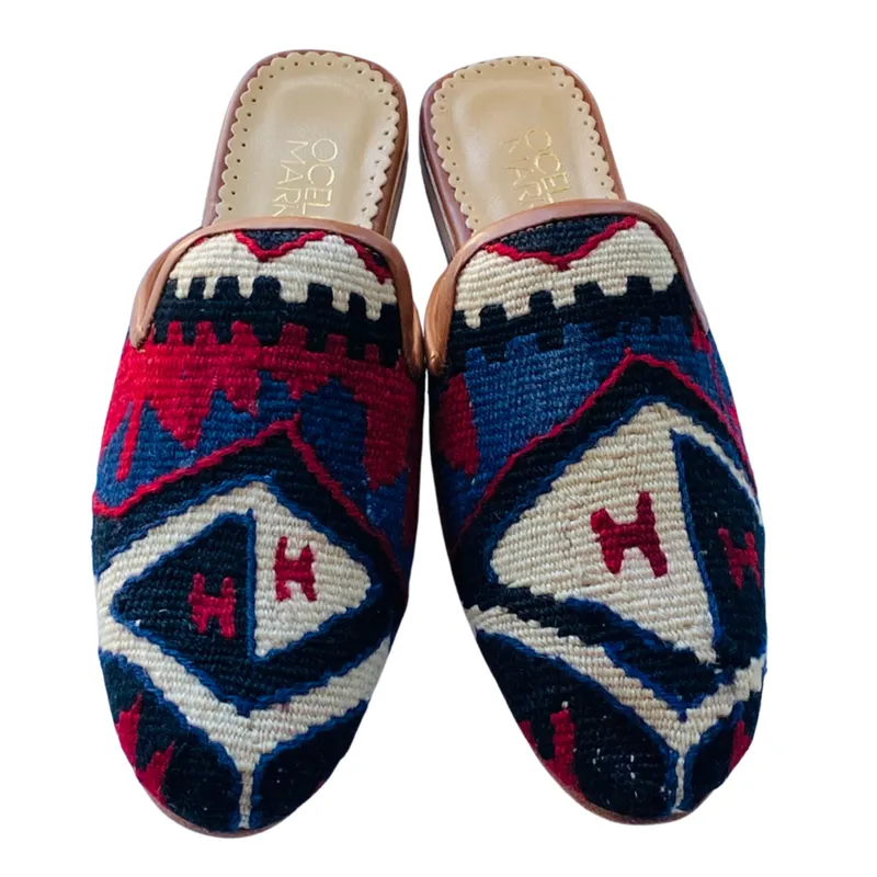 Women's Turkish Kilim Mule 9 US