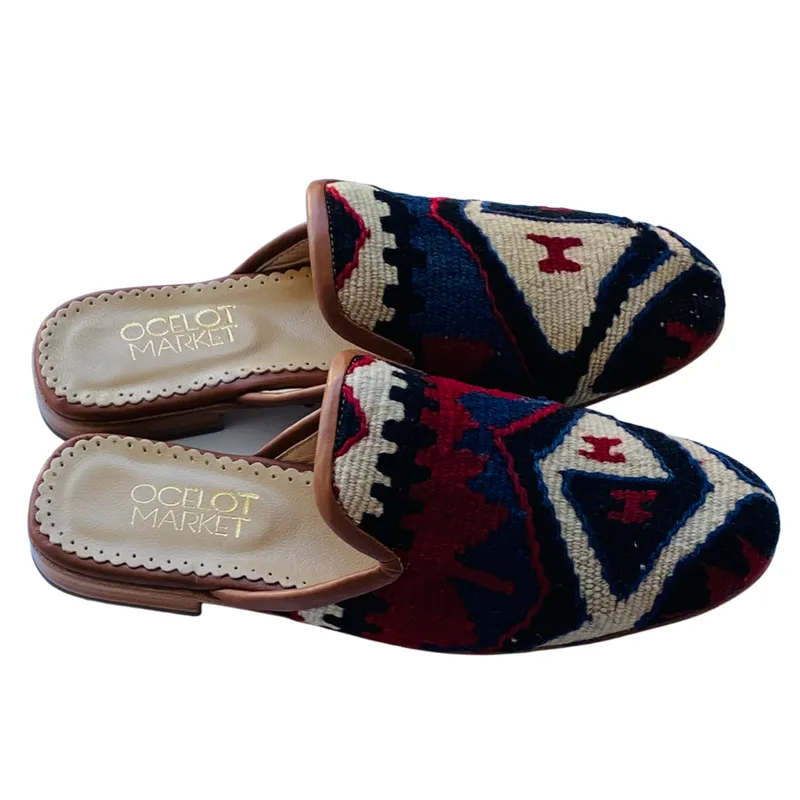 Women's Turkish Kilim Mule 9 US