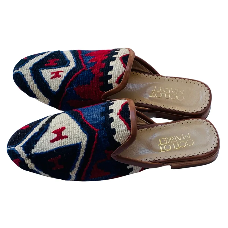 Women's Turkish Kilim Mule 9 US