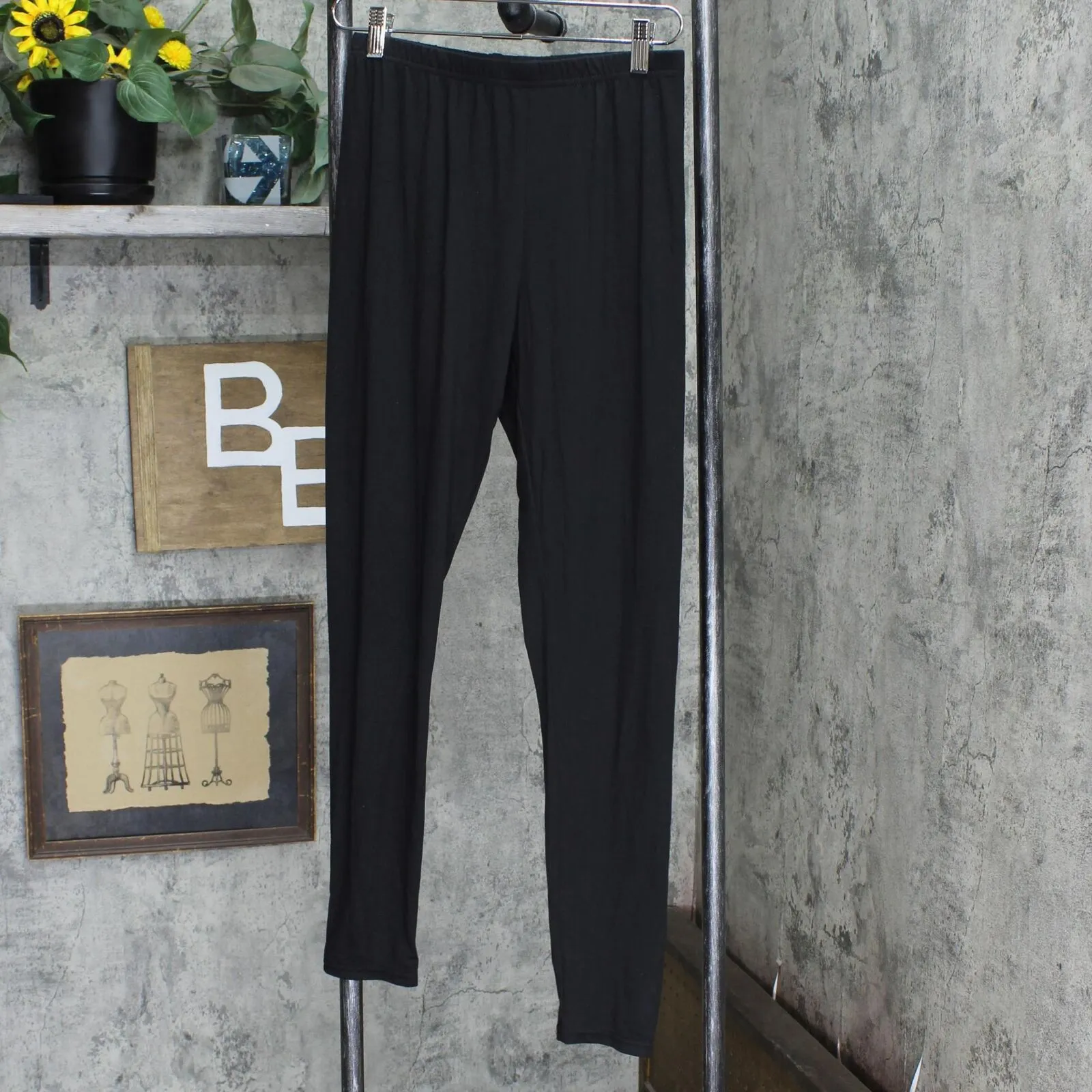 Xhilaration Women's Skinny Super Soft Leggings Black L