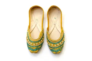 Yellow Jutti Khussa - Shoes - Women's