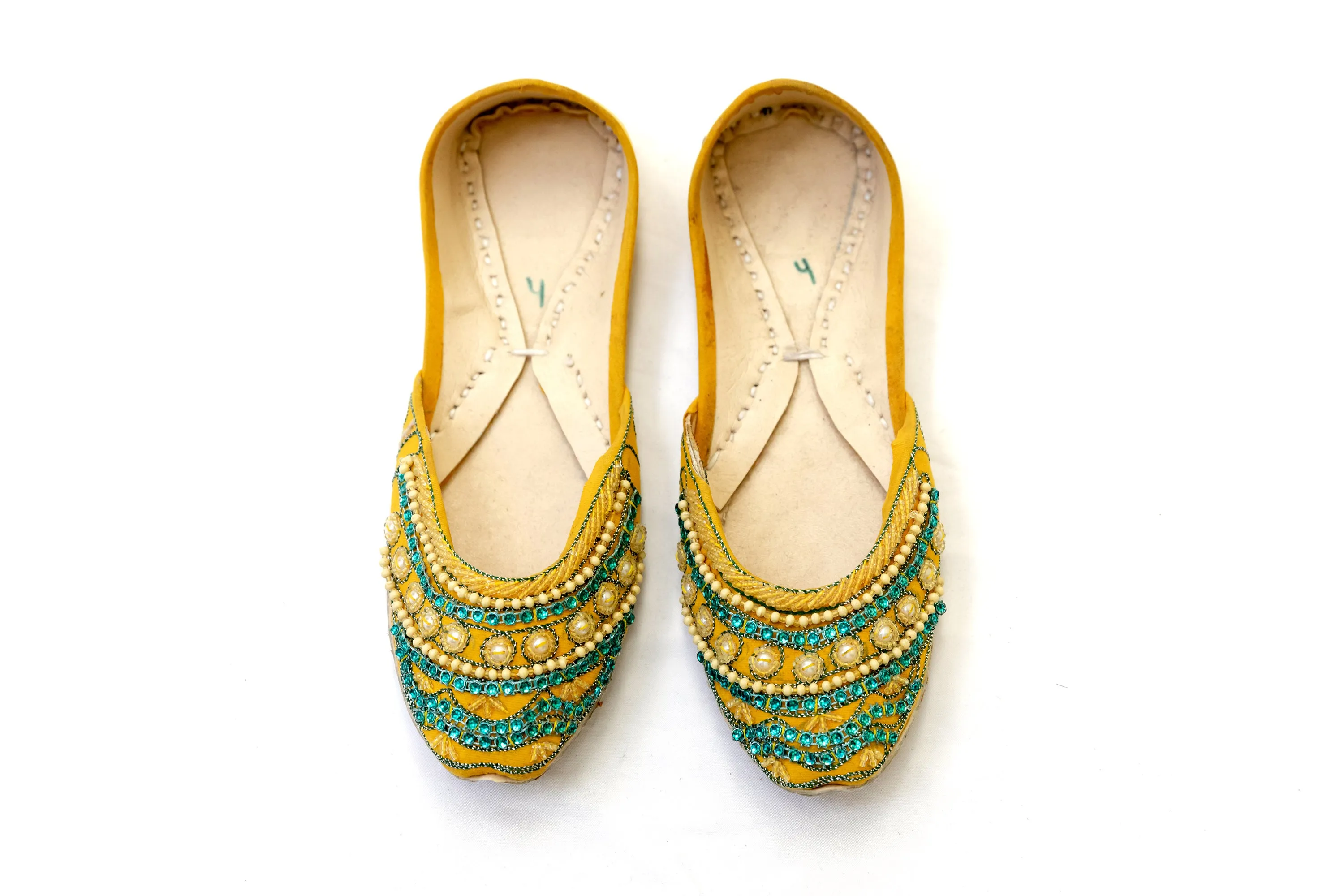 Yellow Jutti Khussa - Shoes - Women's
