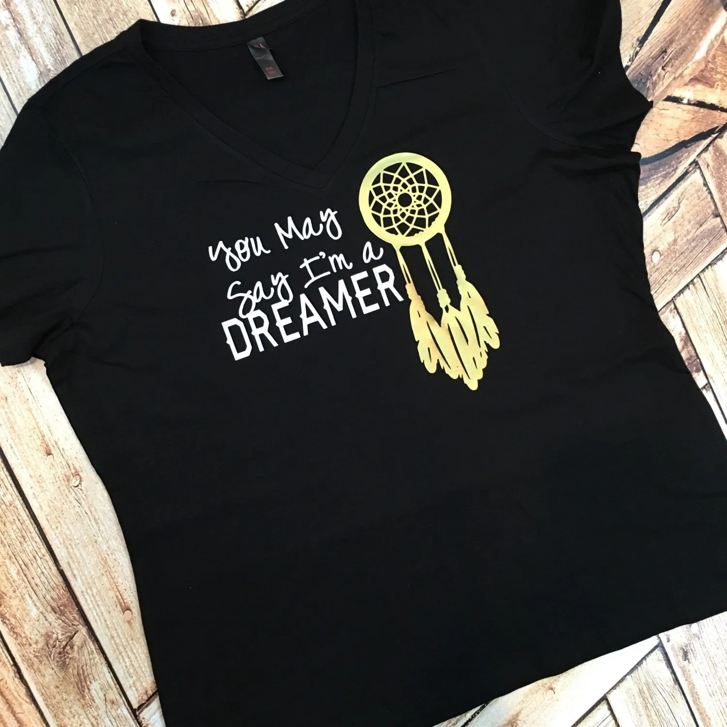 You May Say I'm a Dreamer / Dream Come True Mommy and Me Matching Shirts