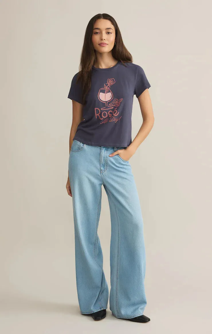 Z SUPPLY- WOMEN'S ROSE TOURIST TEE
