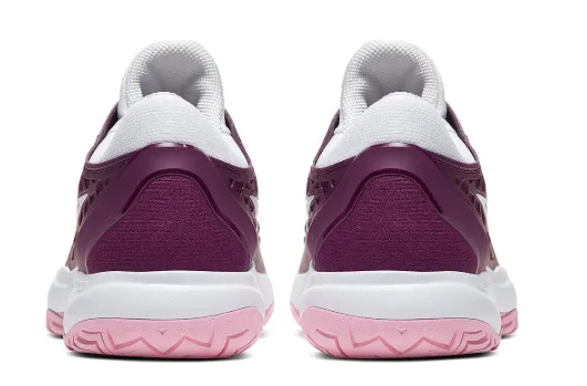 Zoom Cage 3 All Court Shoe Women - Berry/ Bordeaus, White
